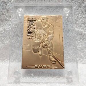 Vint '94/'95 Thick Solid Brass Tem Pinnacle Pavel Bure/Cam Neely NHL Card TP12!!